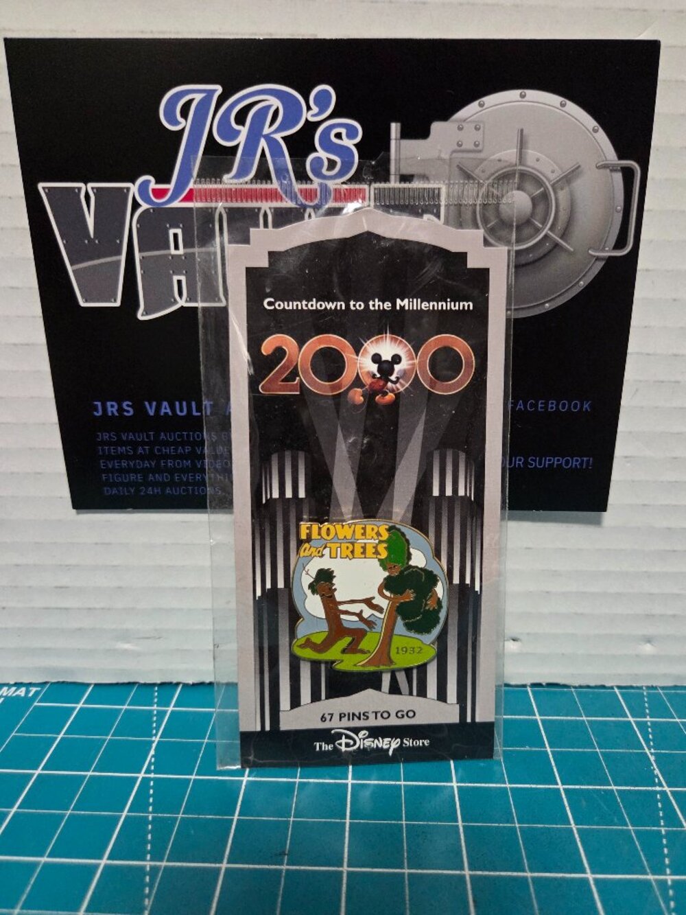 Disney DS Countdown to the Millennium Series Flowers and Trees Enamel Pin